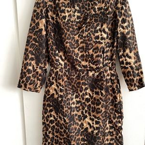 VENUS LEOPARD PRINT DRESS